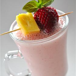 Tropical Strawberry Smoothie